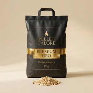 Sacco 15 kg Pellet Calore Premium Oro ENplus A1